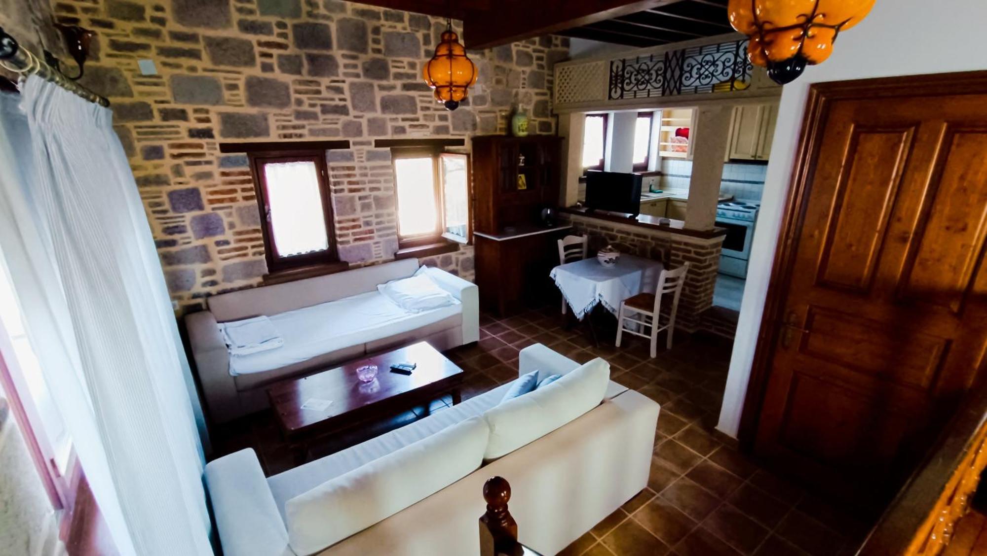 Lesvos Tower House Komninos Sigrion Экстерьер фото